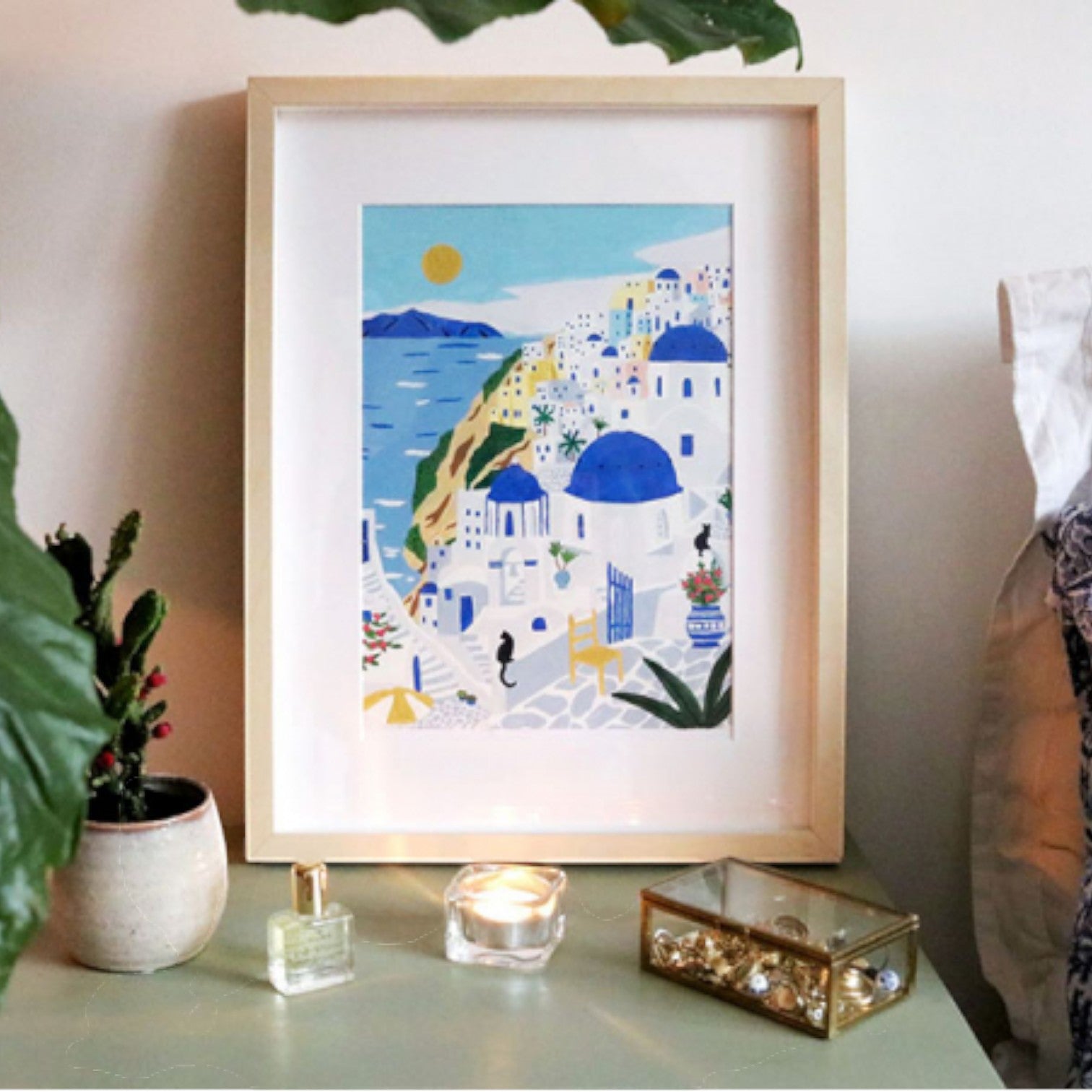 Kit de peinture au numéro · Santorini