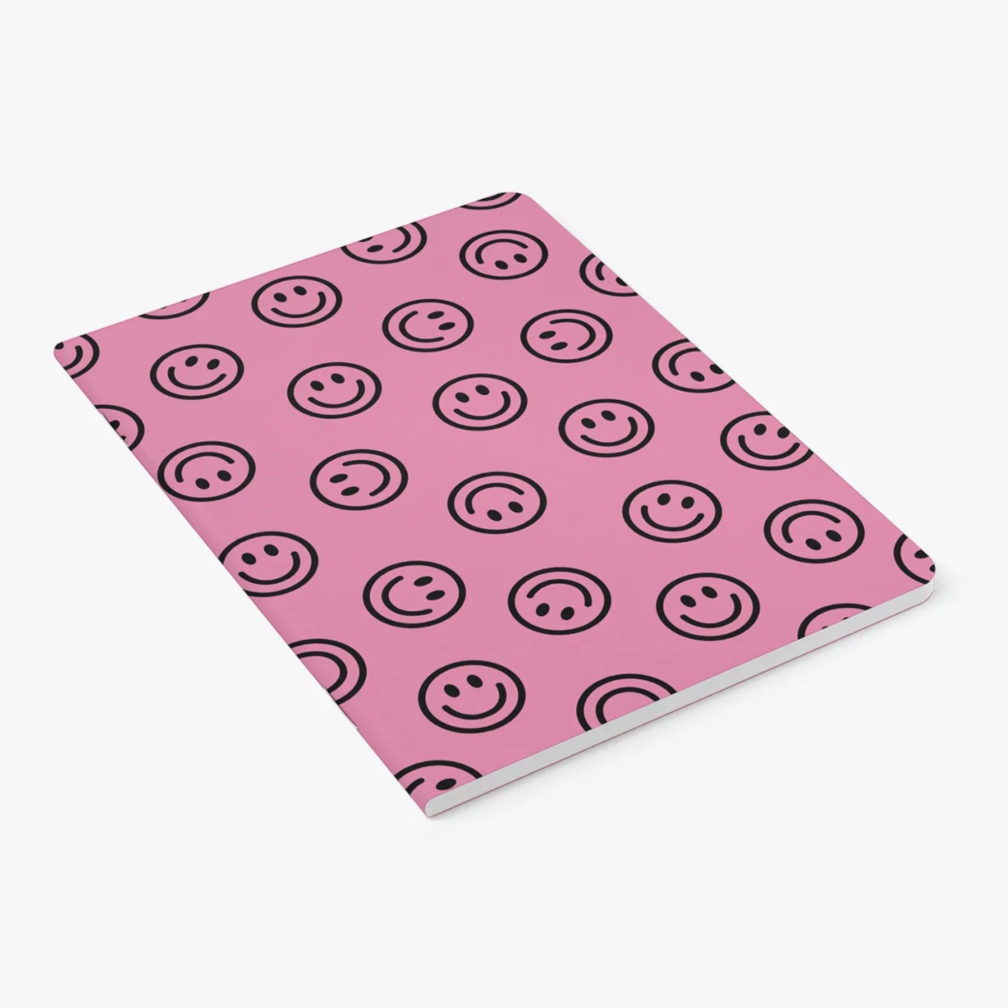 Carnet A5 40 pages · Smiley rose