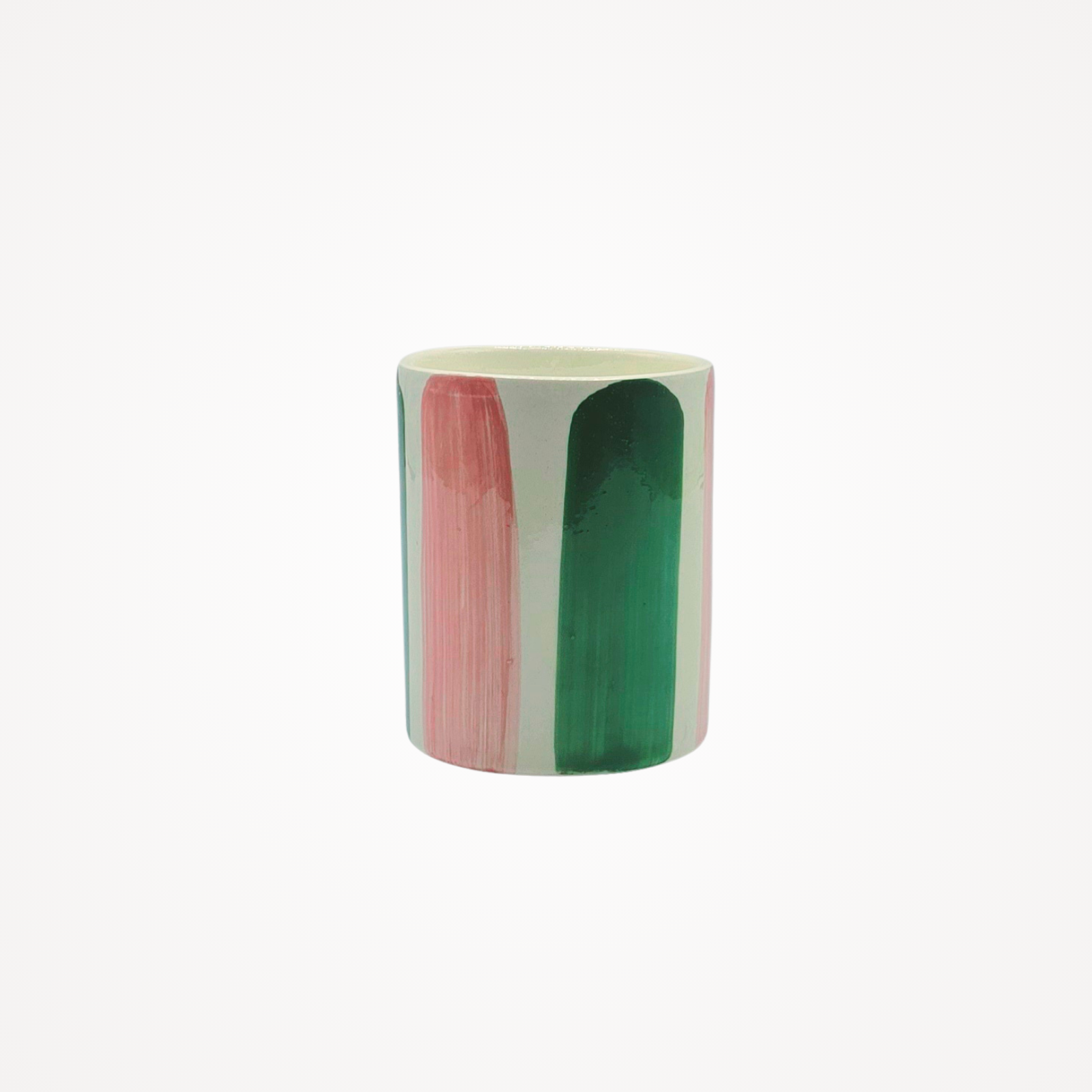 Bougie céramique · Pamplemousse rose et vanille