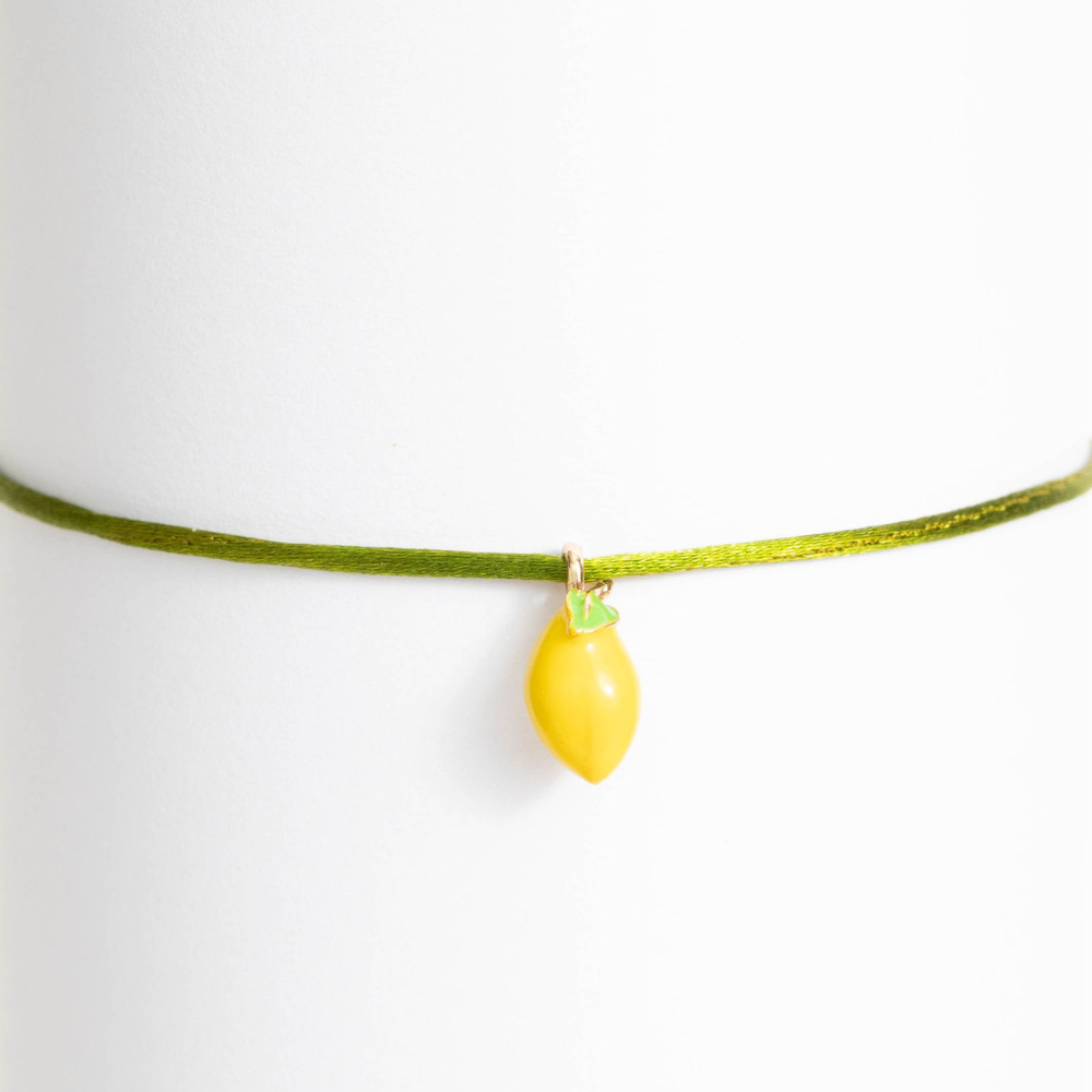 Bracelet breloque Citron
