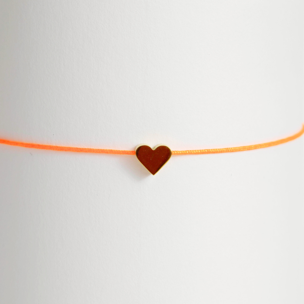 Bracelet breloque Coeur filant