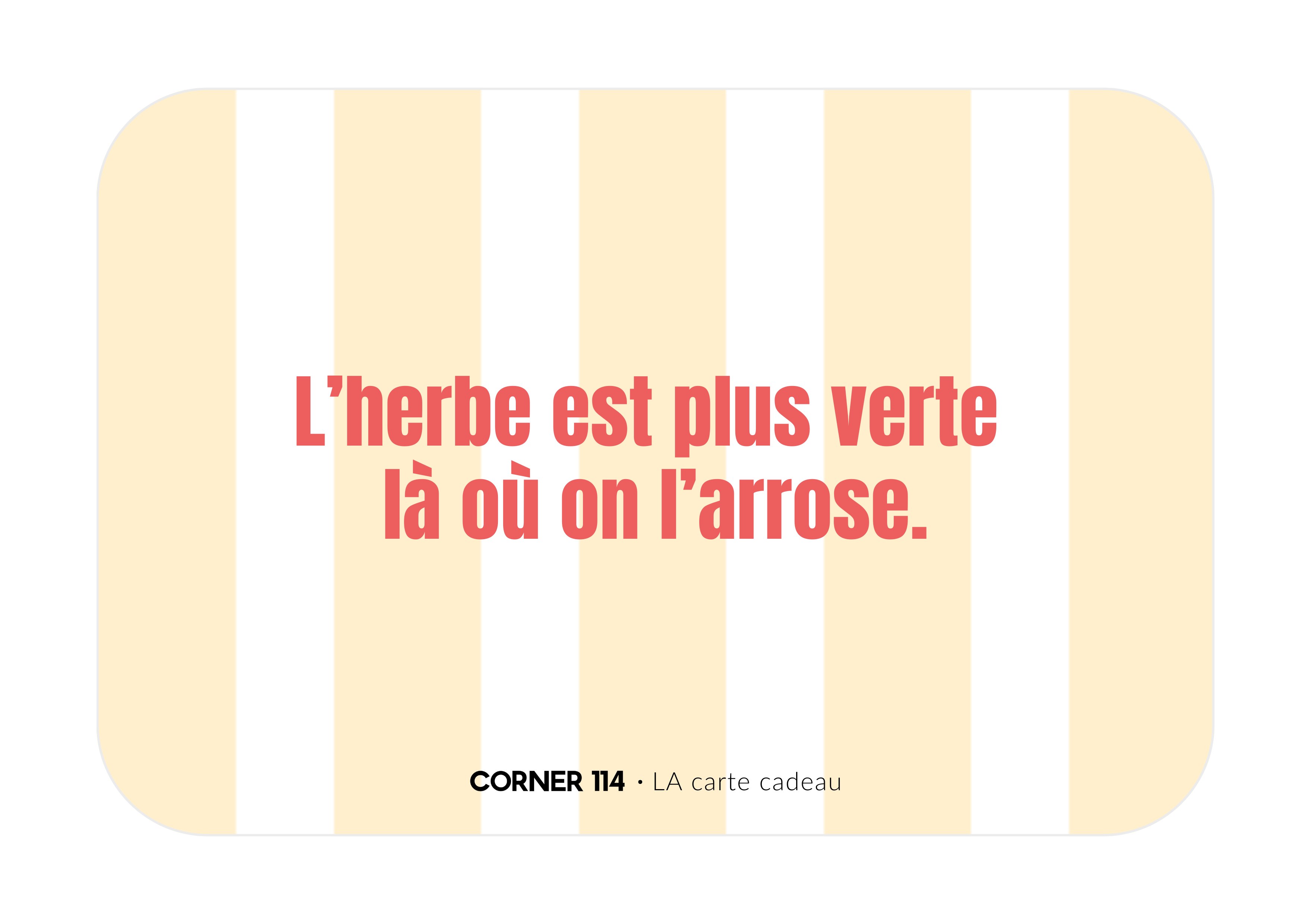 La Carte cadeau
