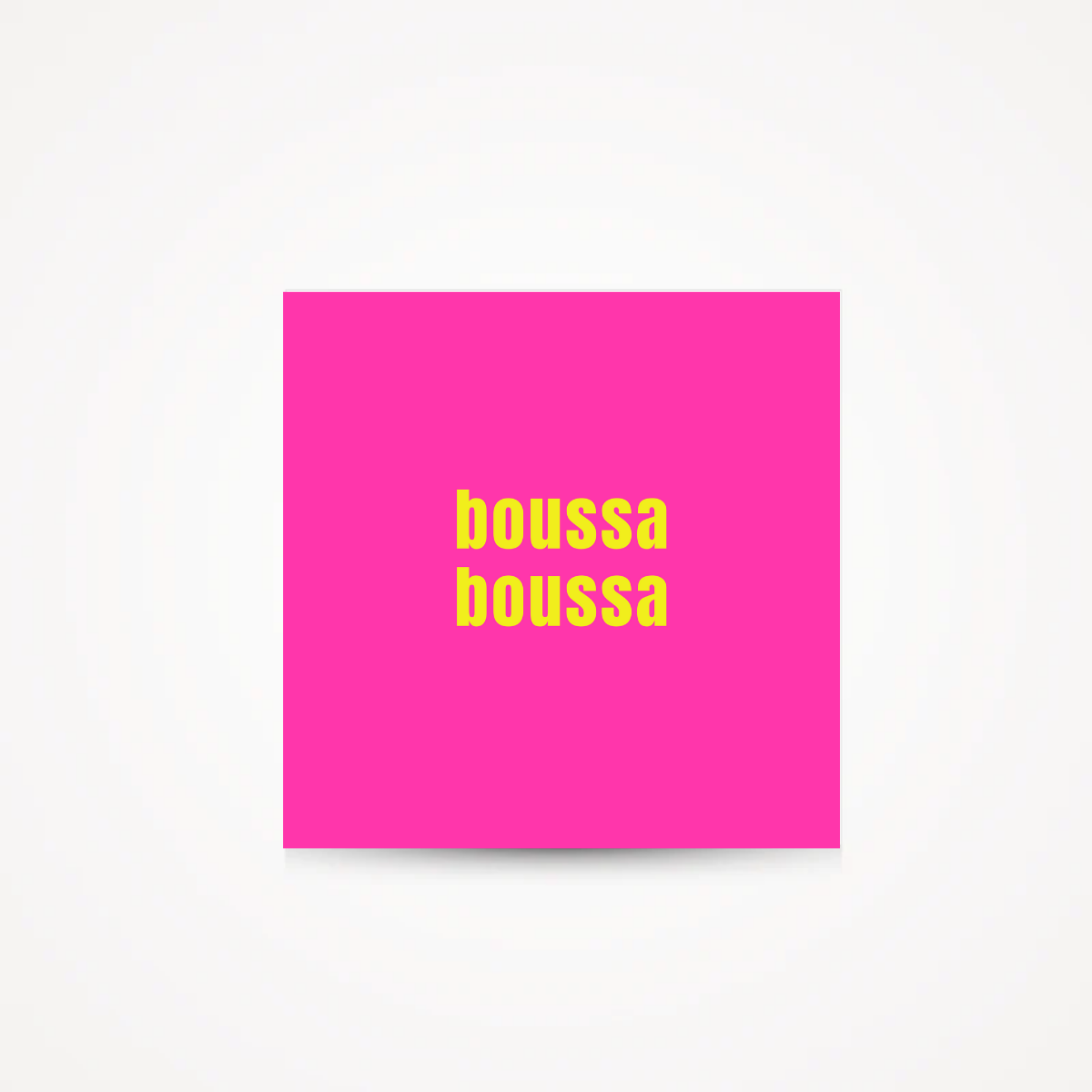 Carte "boussa boussa"