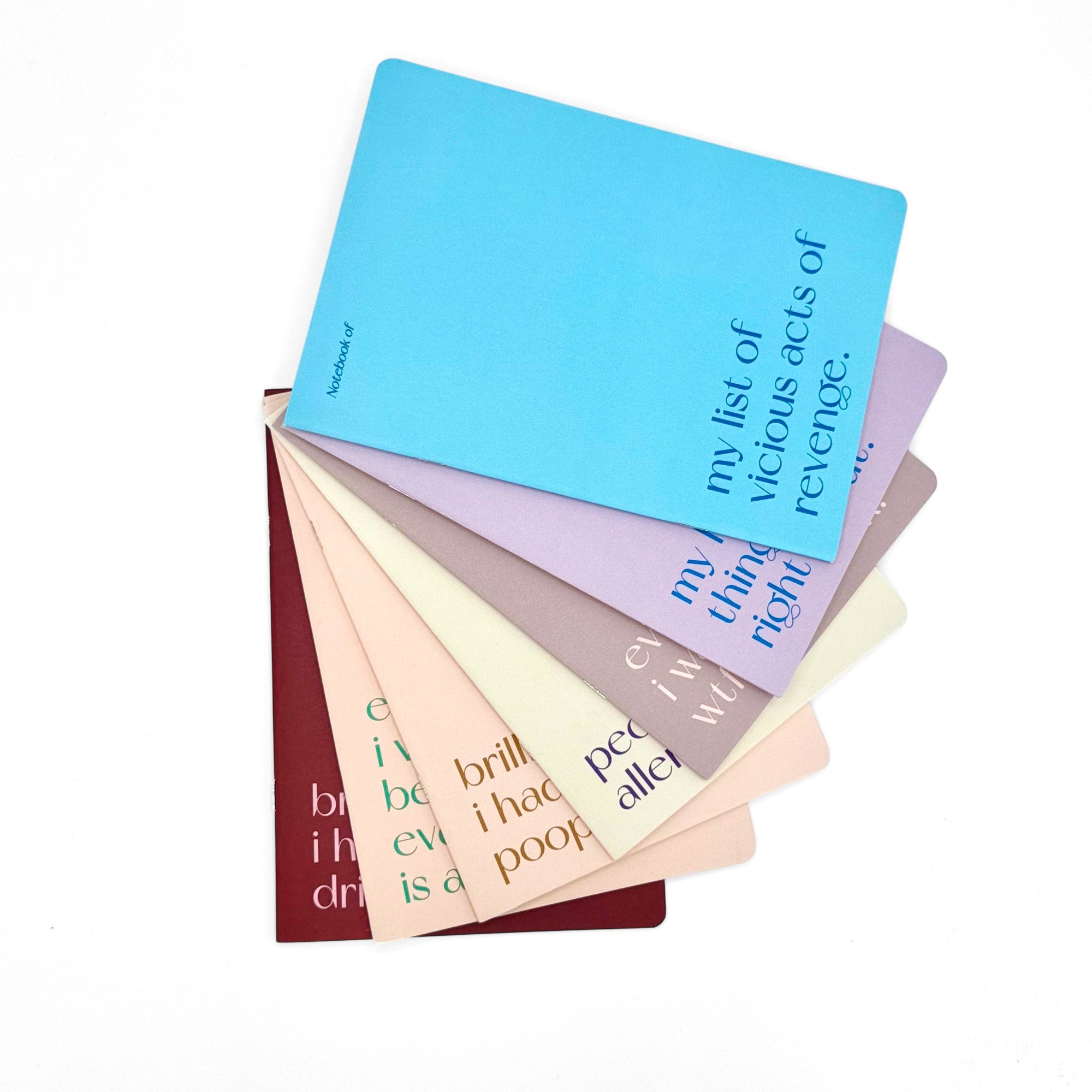 Carnet A5 40 pages · People I am allergic to