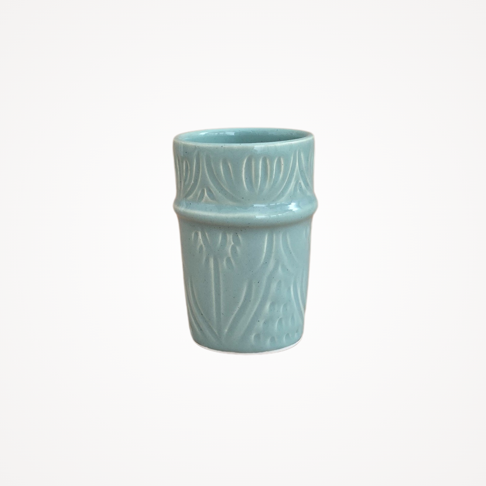 Verre céramique · Vert d'eau