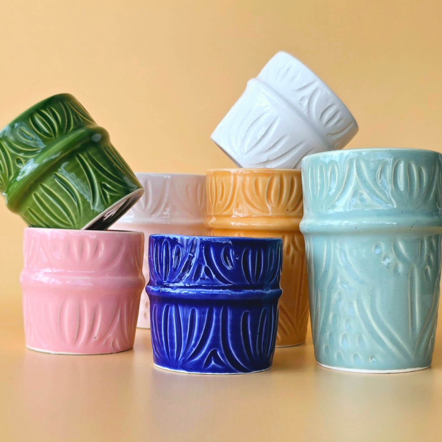 Tasse espresso céramique · Blanche